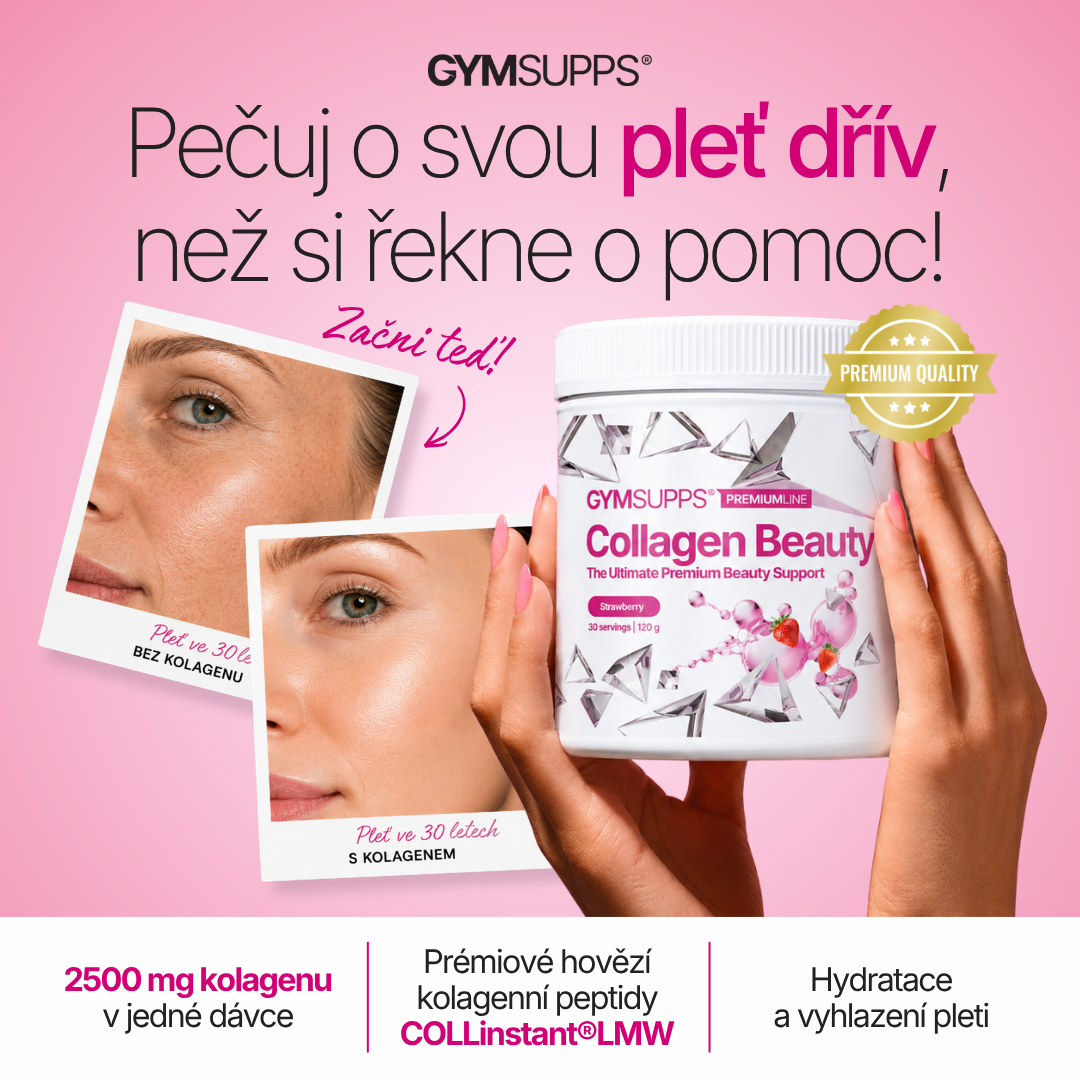 Collagen Beauty GymSupps - to nejlepší pro vlasy a pleť